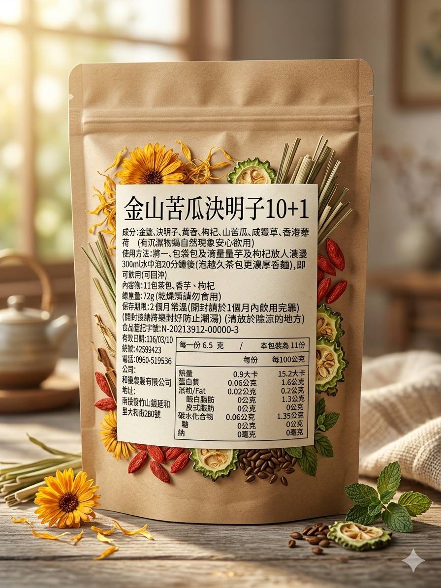 金盞山苦瓜決明子