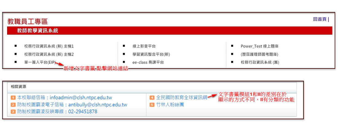 網站連結模組 html 網站連結